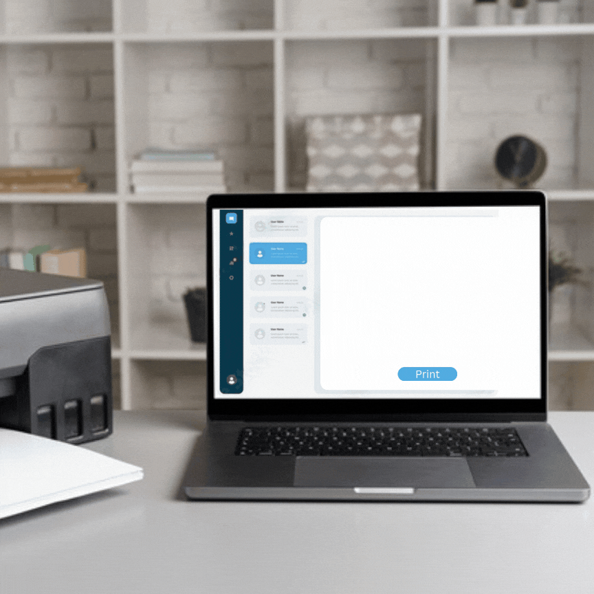 Order Checks Online A Man In A Trench Coat Uses A Smartphone, Surrounded By Icons, Symbolizing Efficient Check Management With FiChecks