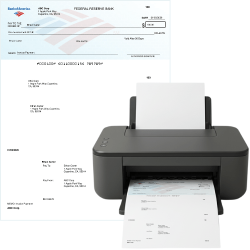 Create and Print Checks Yourself