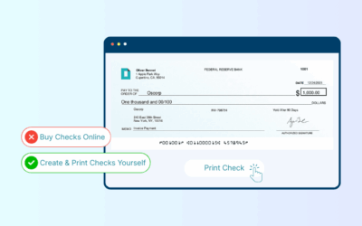 Skip the Hassle to Buy Checks Online with Instant Check Creation