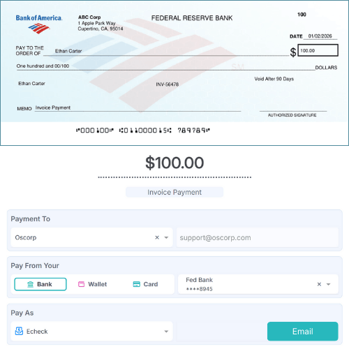 Writing and Sending the Check