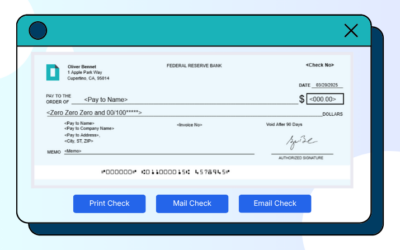Create and Print Bank Checks Online Without the Hassle