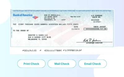 How to Modernize Your Business Payments: A Guide to Printing Bank of America Checks Online