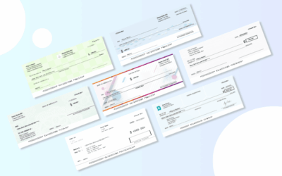 Modern Template for Checks Solutions for Business Payments