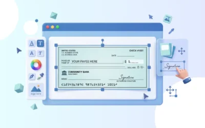 Designing Checks: How to Create Professional Checks Online